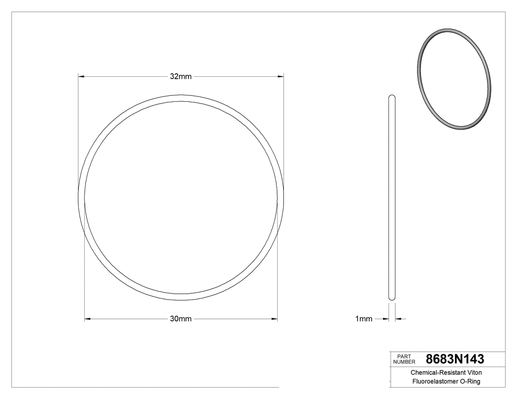 Technical drawing - 8683N143